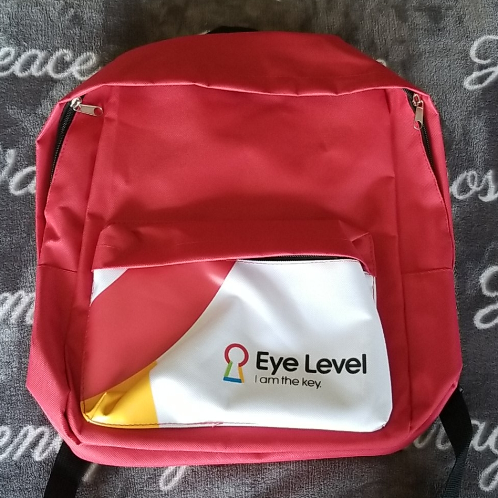 Eye Level Backpack Back Pack Euc